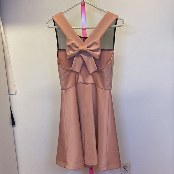 Twelfth&towne  Blush Dress with back bow. - Picture 9 of 9